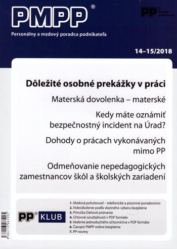 Obrázok Personálny a mzdový poradca podnikateľa 14,15-2018