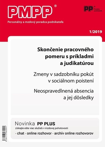 Obrázok PMPP 1/2019 Skončenie pracovného pomeru s príkladmi a judikatúrou