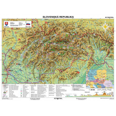 Obrázok Vlastivedná mapa 1:1100000 /lino/