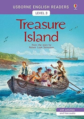 Obrázok Usborne - English Readers 3 - Treasure Island