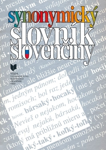 Obrázok Synonymický slovník slovenčiny