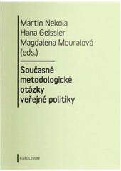 Obrázok Současné metodologické otázky veřejné politiky