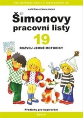 Obrázok Šimonovi pracovní listy 19 - Rozvoj jemné motoriky