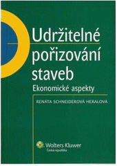 Obrázok Udržitelné pořizování staveb (ekonomické aspekty)