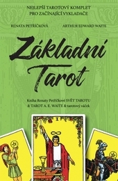 Obrázok Základní Tarot - Kniha SVĚT TAROTU + 78 Tarotových karet A.E.Waite + váček