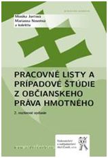 Obrázok Pracovné listy a prípadové štúdie z občianskeho práva hmotného