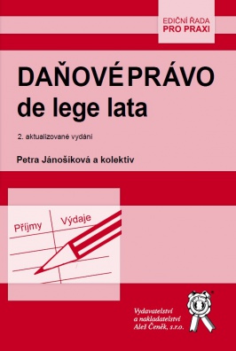 Obrázok Daňové právo de lege lata, 2. aktualizované vydání