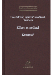 Obrázok Zákon o mediaci. Komentář