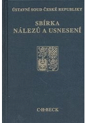 Obrázok Sbírka nálezů a usnesení ÚS ČR, svazek 64 (vč. CD)