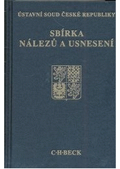 Obrázok Sbírka nálezů a usnesení ÚS ČR, svazek 65 (bez CD)