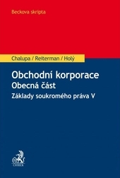 Obrázok Obchodní korporace. Obecná část. Základy soukromého práva V