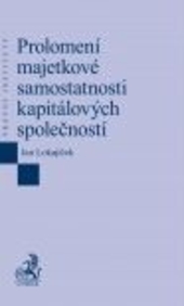 Obrázok Prolomení majetkové samostatnosti kapitálových společností