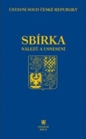 Obrázok Sbírka nálezů a usnesení ÚS ČR, svazek 78 (vč. CD)