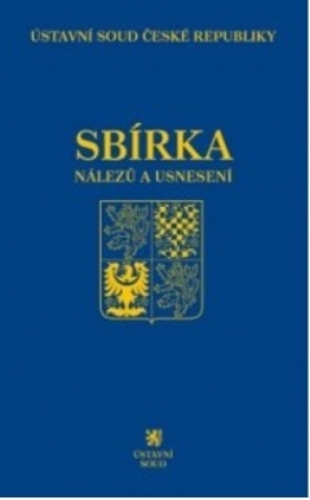 Obrázok Sbírka nálezů a usnesení ÚS ČR, svazek 83 (vč. CD)