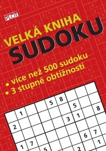 Obrázok Velká kniha sudoku - Petr Sýkora