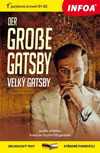 Obrázok Zrcadlová četba německo-česká - Der große Gatsby (Velký Gatsby)