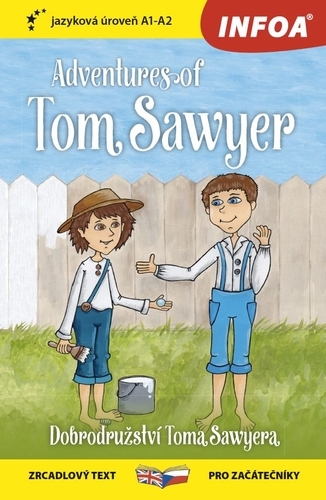 Obrázok Zrcadlová četba - Adventures of Tom Sawyer (Dobrodružství Toma Sawyera)