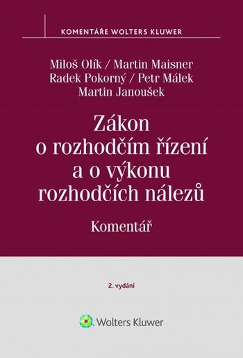 Obrázok Zákon o rozhodčím řízení (č. 216-1994 Sb.), 2. vyd. - komentář