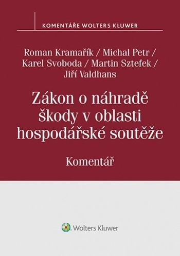 Obrázok Zákon o náhradě škody v oblasti hospodářské soutěže - Komentář