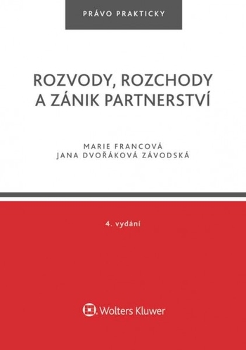 Obrázok Rozvody, rozchody a zánik partnerství - 4. vydání