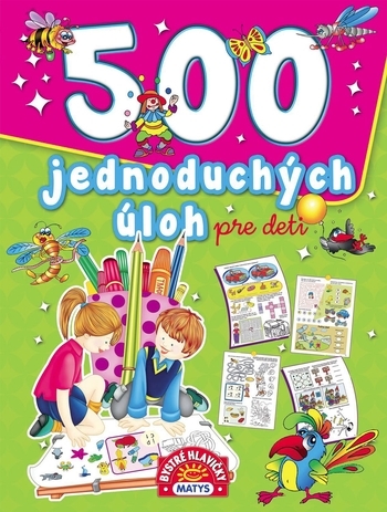 Obrázok 500 jednoduchých úloh pre deti