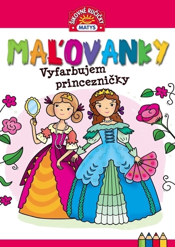 Obrázok Maľovanky Vyfarbujem princezničky