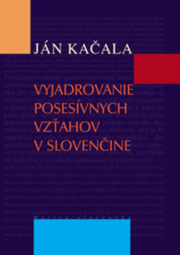 Obrázok Vyjadrovanie posesívnych vzťahov v slovenčine