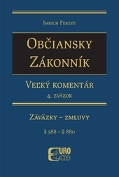 Obrázok Občiansky zákonník - Veľký komentár (4. zväzok)