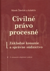 Obrázok Civilné právo procesné, 3.zmenené a doplnené vydanie