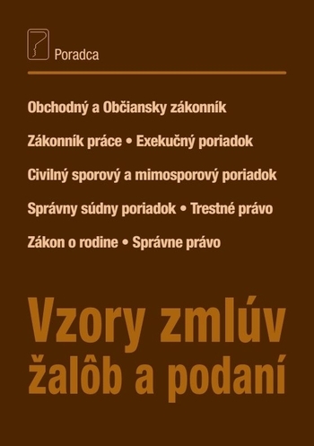 Obrázok Vzory zmlúv, žalôb a podaní + CD