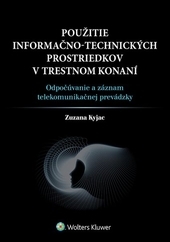 Obrázok Použitie informačno-technických prostriedkov v trestnom konaní