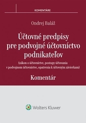 Obrázok Účtovné predpisy pre podvojné účtovníctvo podnikateľov – komentár