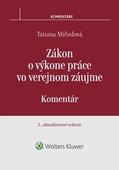 Obrázok Zákon o výkone práce vo verejnom záujme - 2. aktualizované vydanie