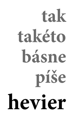 Obrázok tak takéto básne píše hevier