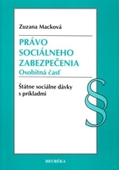 Obrázok Právo sociálneho zabezpečenia. Osobitná časť