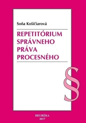 Obrázok Repetitórium správneho práva procesného