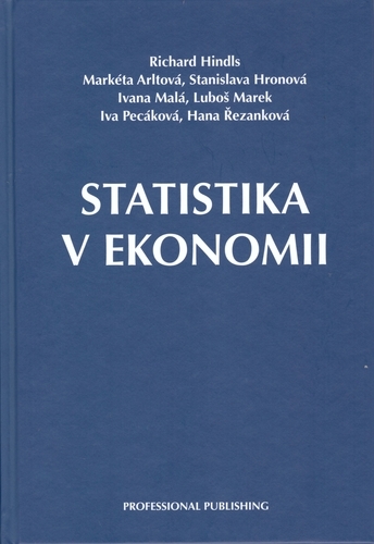 Obrázok Statistika v ekonomii (Richard Hindls)