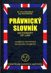 Obrázok Anglicko-slovenský slovensko-anglický právnický slovník