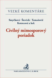 Obrázok Civilný mimosporový poriadok. Veľký komentár