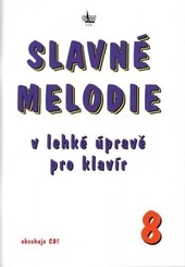 Obrázok Slavné melodie v lehké úpravě pro klavír 8. díl + CD